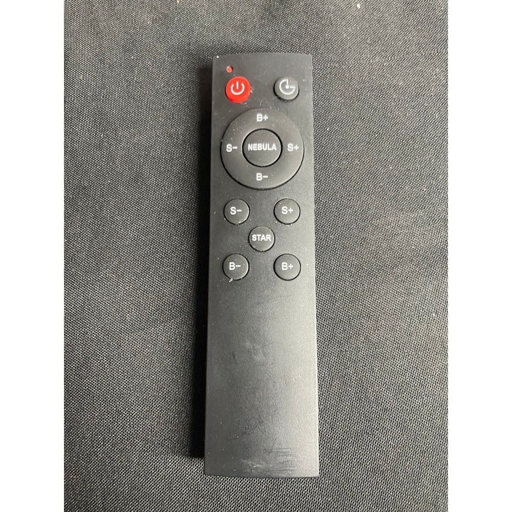 Nebula Star Projector Remote Control Replacement Matte Black Handheld Controller